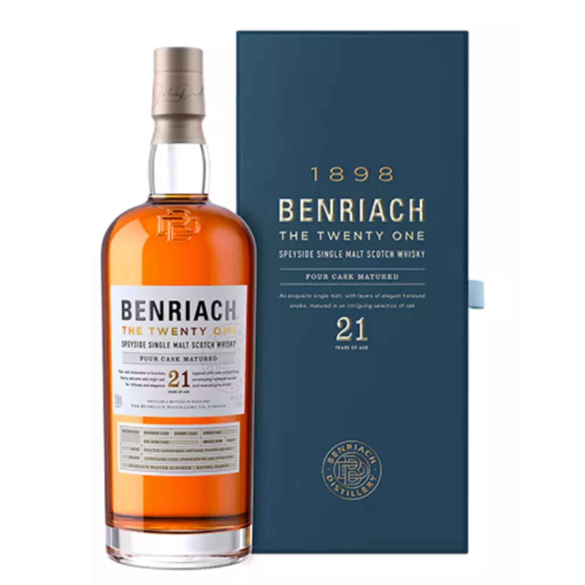Benriach The Twenty One Speyside Single Malt Scotch Whisky 700mL