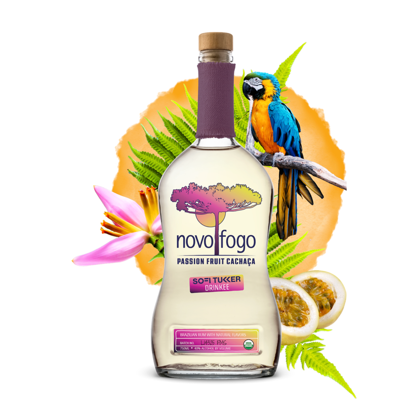 Novo Fogo Passion Fruit Cachaça 750mL
