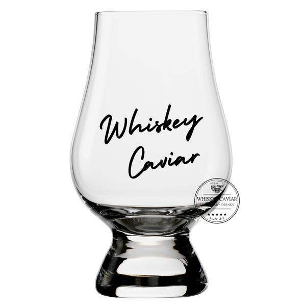 Laser Engraved Glencairn Glass "Whiskey Caviar"