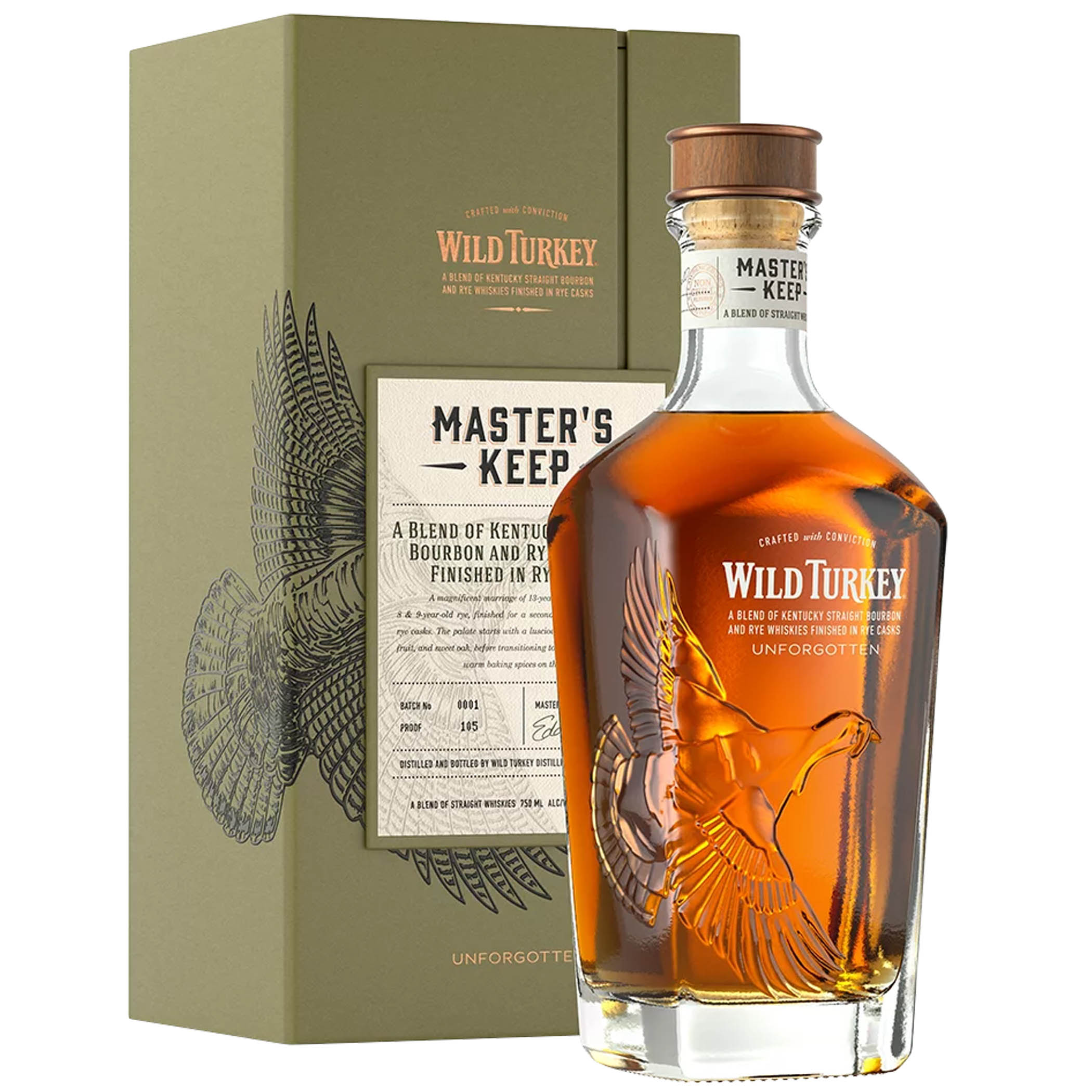 Wild Turkey Master’s Keep Unforgotten Whiskey 750 mL