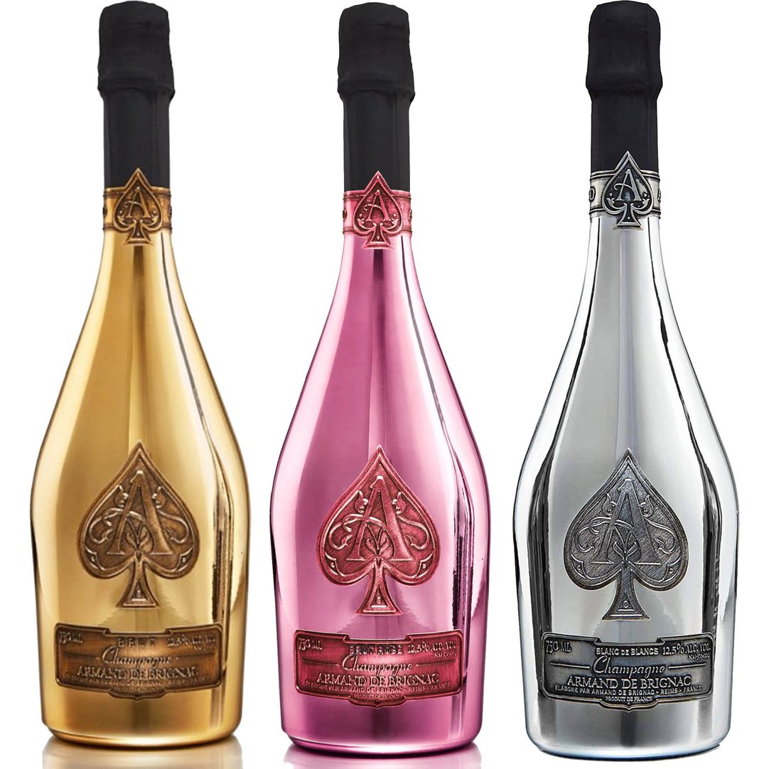 Ace of Spades Gold, Rose, & Blanc de Blanc Value Bundle 750 mL