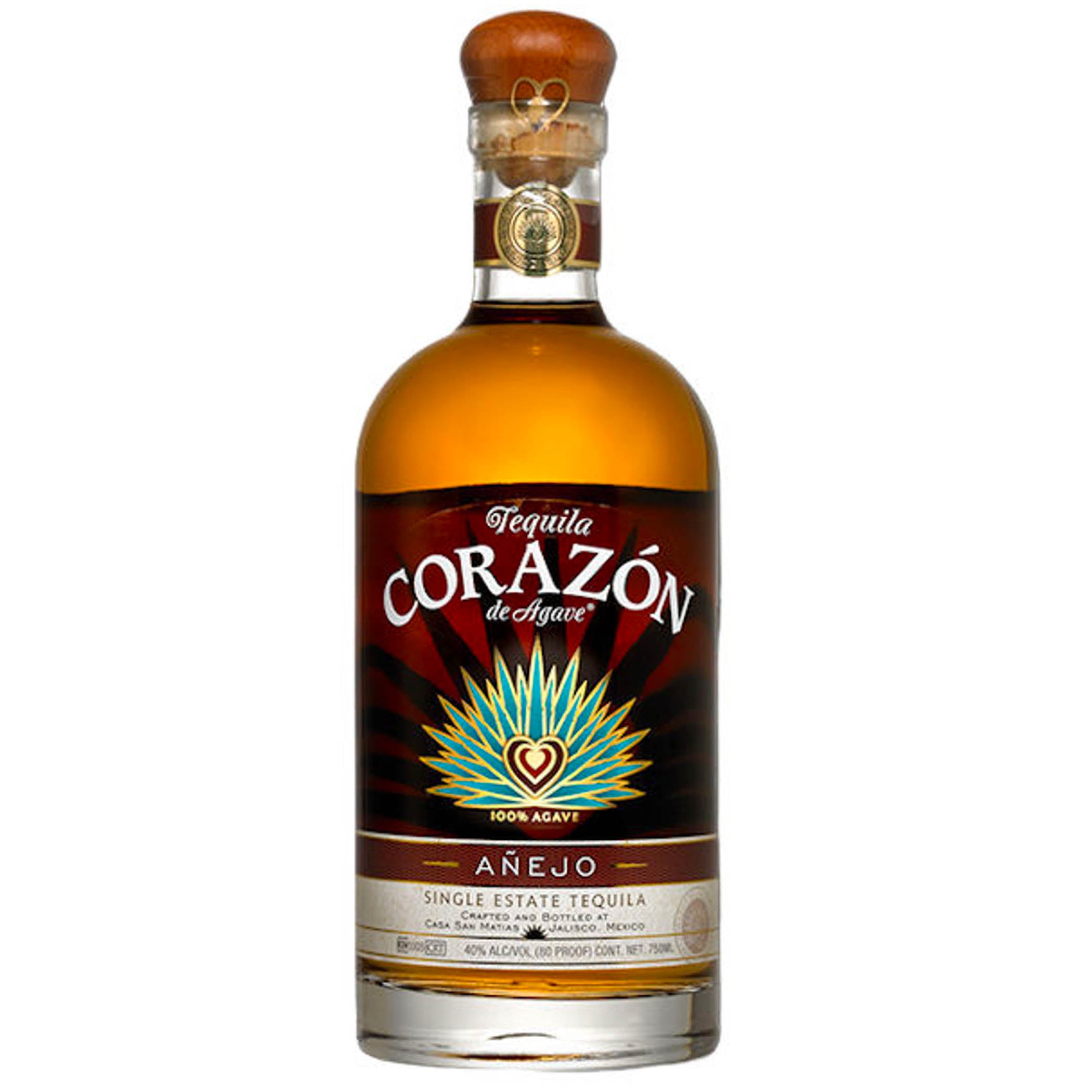 Corazon De Agave Anejo Tequila