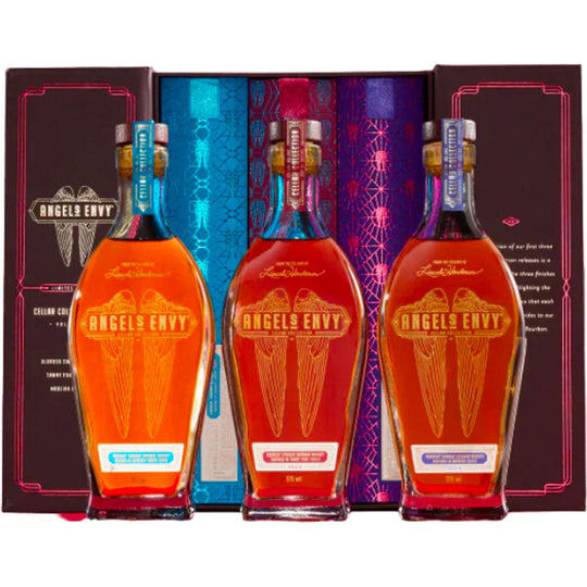 Angel's Envy Cellar Collection Series Volumes 1-3 2024 Limited Release 375 mL