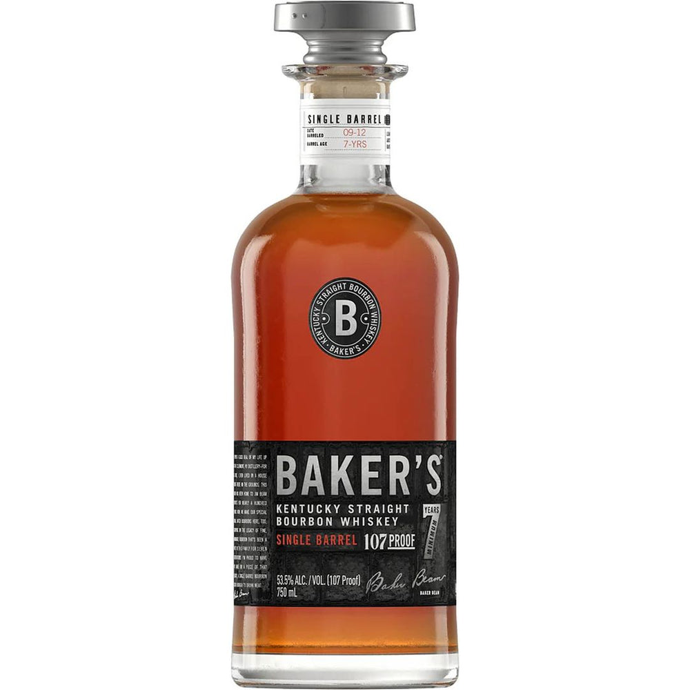 終売品！旧ボトルBAKER'S 107 プルーフ バーボンウイスキー 750ML Buy Baker's 7 Year Old Bourbon Online | Whiskey Caviar