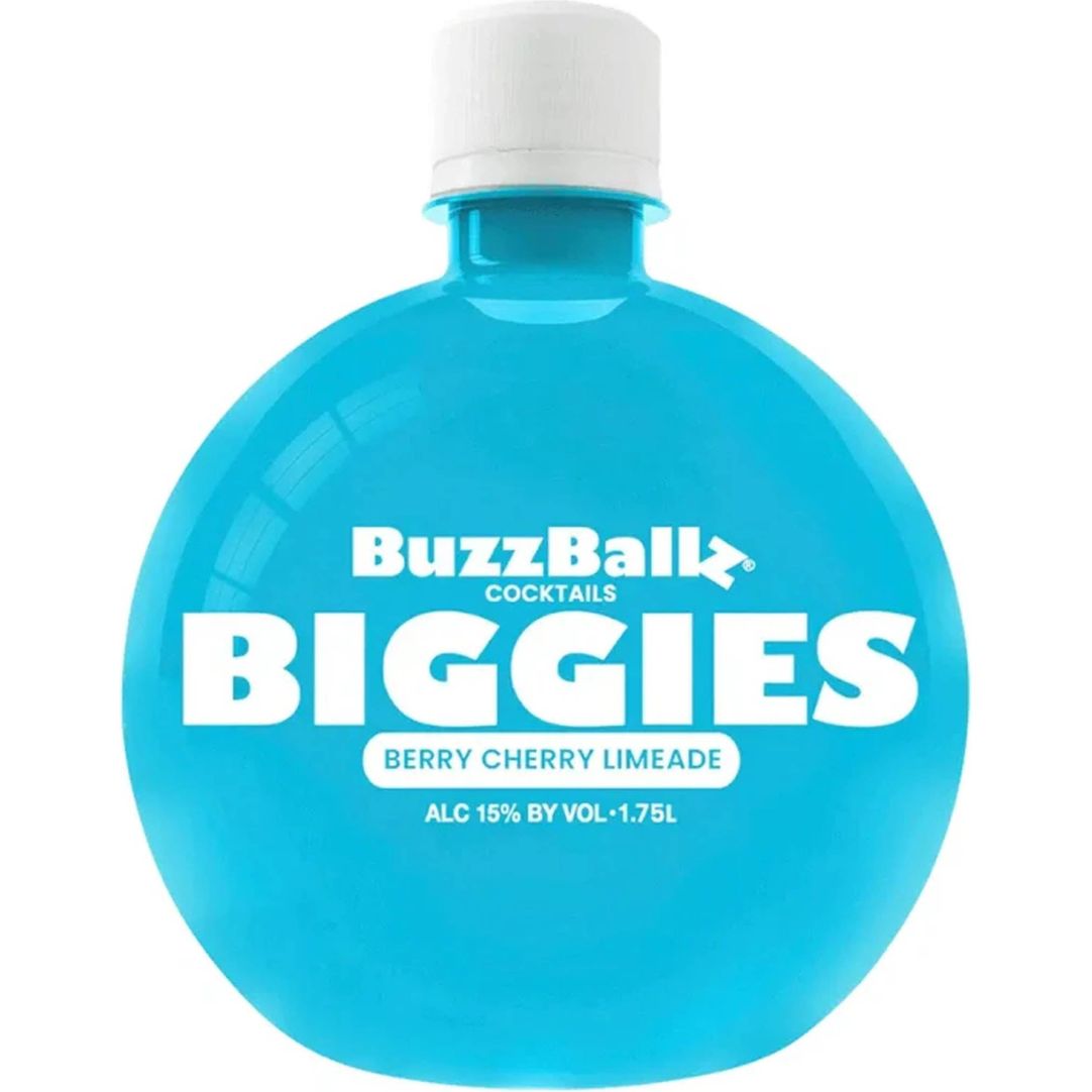 Buzzballz Biggies Berry Cherry Limeade Pre-Mixed Cocktails 1.75L