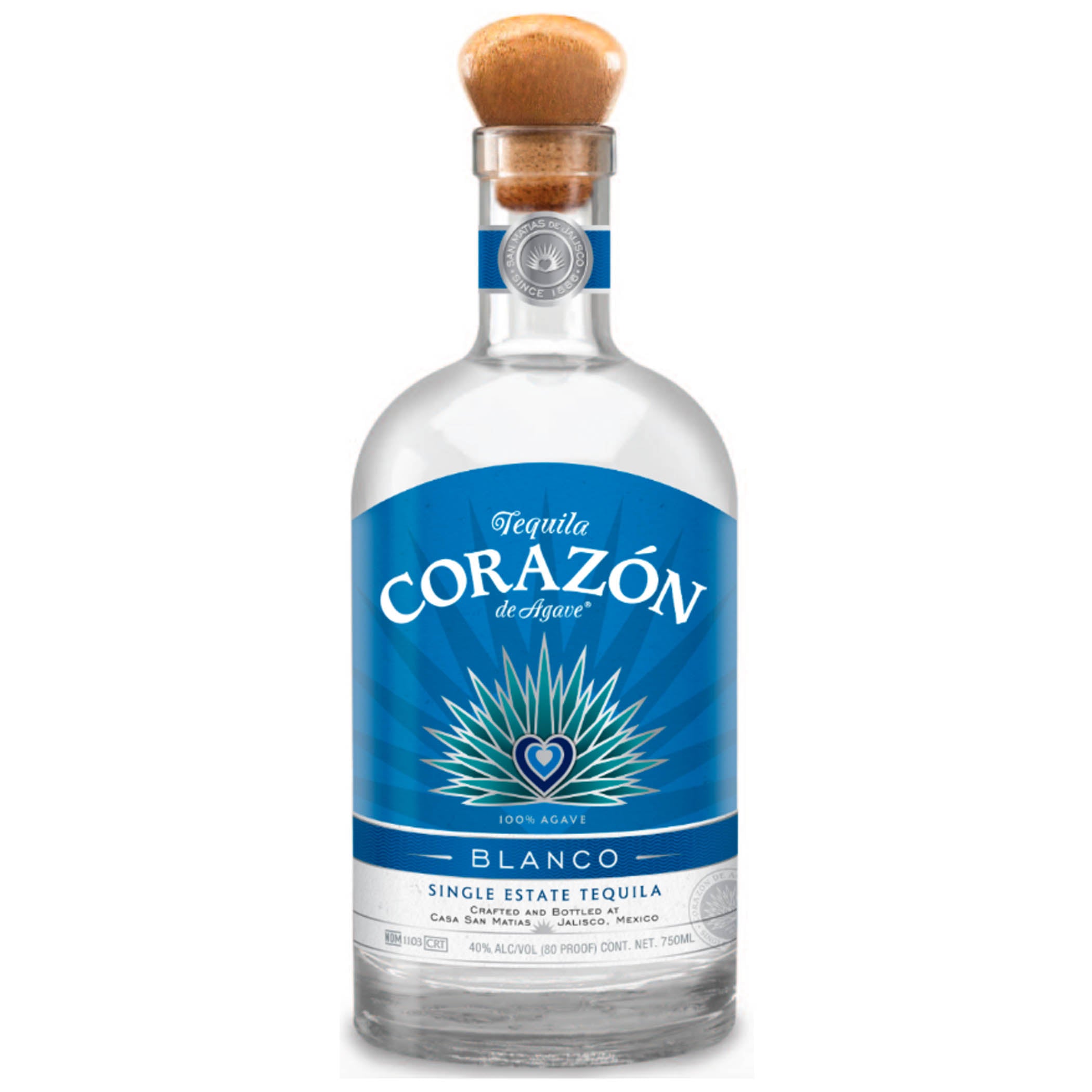 Corazon De Agave Blanco Tequila