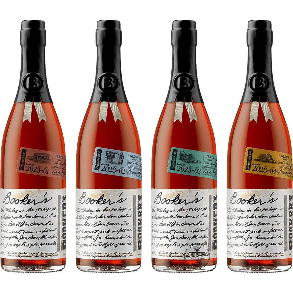 Buy 2023 Booker's Complete Collection 01, 02, 03, & 04 750 mL