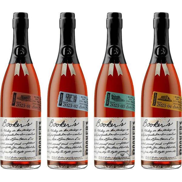2023 Booker's Complete Collection 01, 02, 03, & 04 750 mL