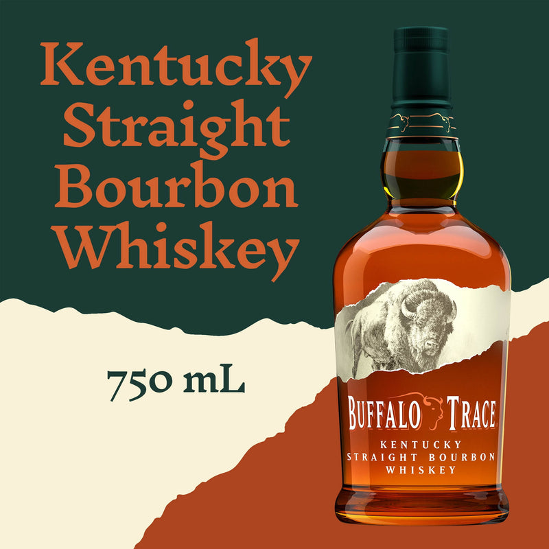 Buffalo Trace Kentucky Straight Bourbon Whiskey Full Case of 12 750 mL