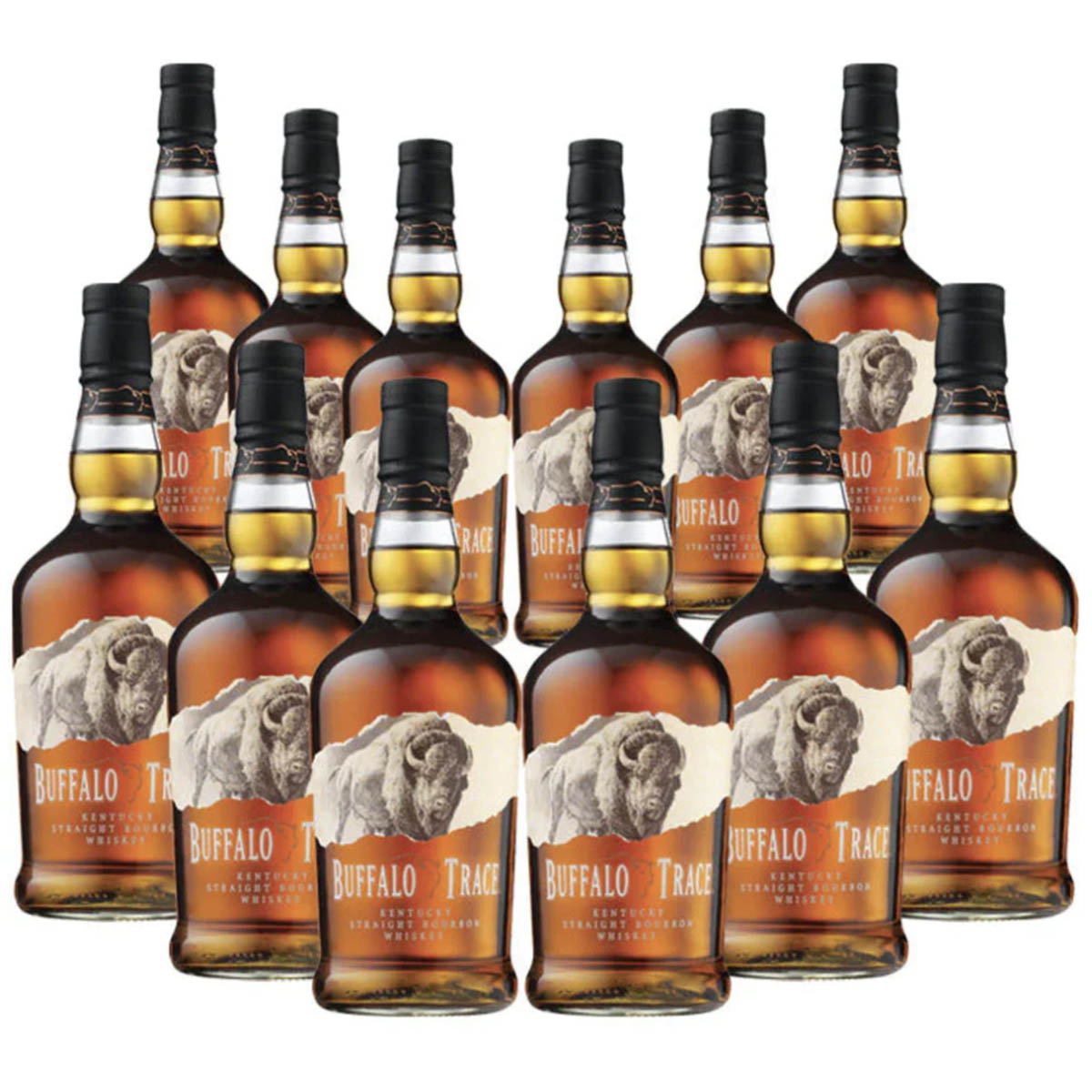 Buffalo Trace Kentucky Straight Bourbon Whiskey Full Case of 12