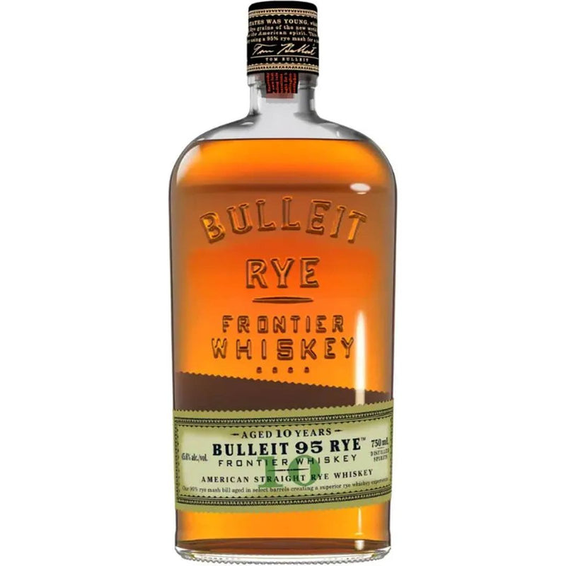 Bulleit 95 10 Year American Straight Rye Whiskey 750 mL