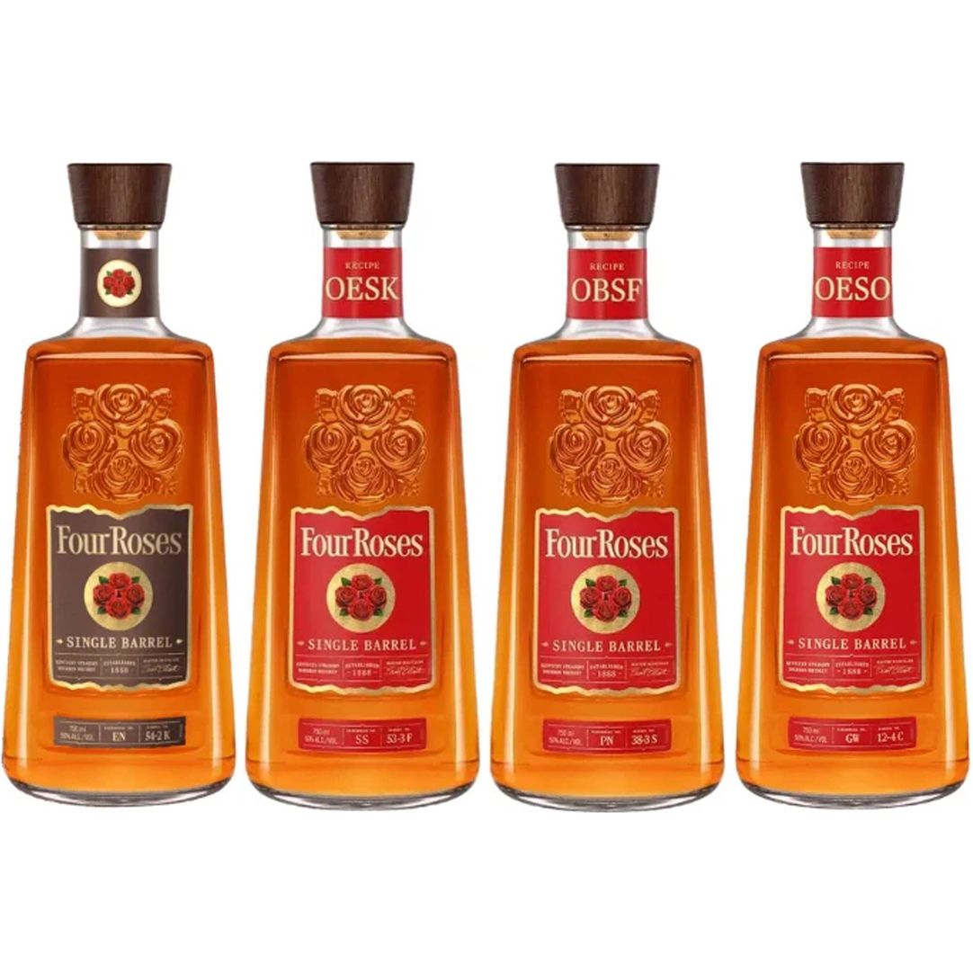 Four Roses Single Barrel Kentucky Straight Bourbon Value Bundle