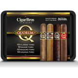 CigarBros X Quorum 40 Premium Cigars Set + Personal Humidor