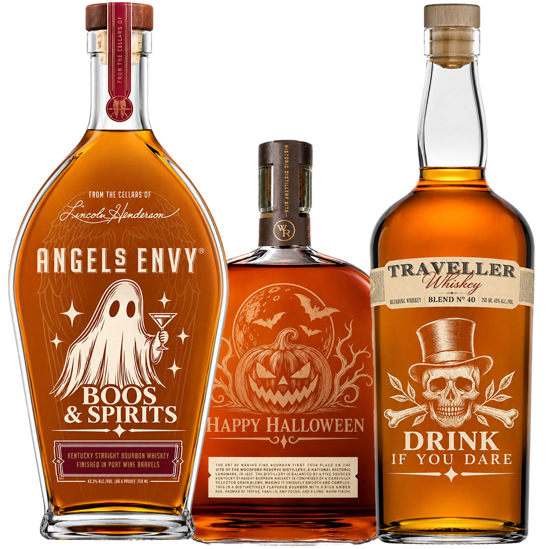 Engraved Halloween Sampler 3-Pack Bundle 750 mL