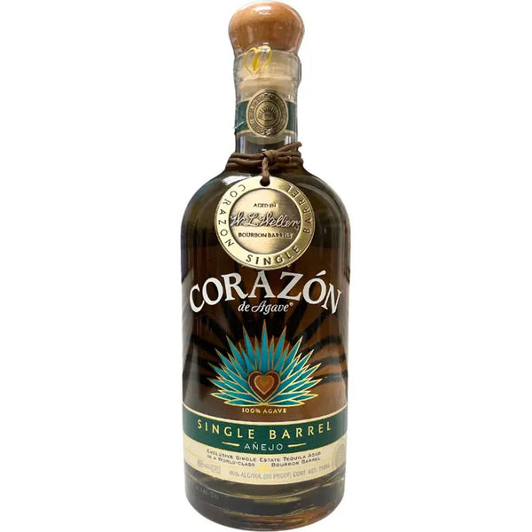 Corazon De Agave Single Barrel Anejo Aged in W.L. Weller Bourbon Barrels 750 mL