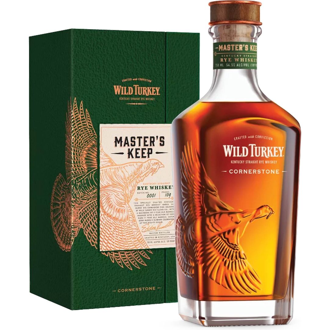 Wild Turkey Master's Keep Cornerstone Rye Whiskey 750 mL