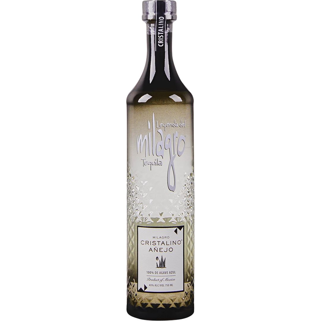 Milagro Cristalino Anejo Tequila 750 mL