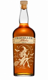 Engraved Halloween Traveller Whiskey 750 mL