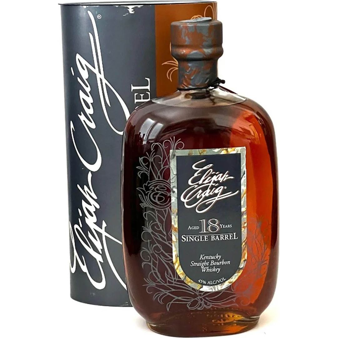 Elijah Craig 18 Year Single Barrel Bourbon Pre-Fire 750 mL