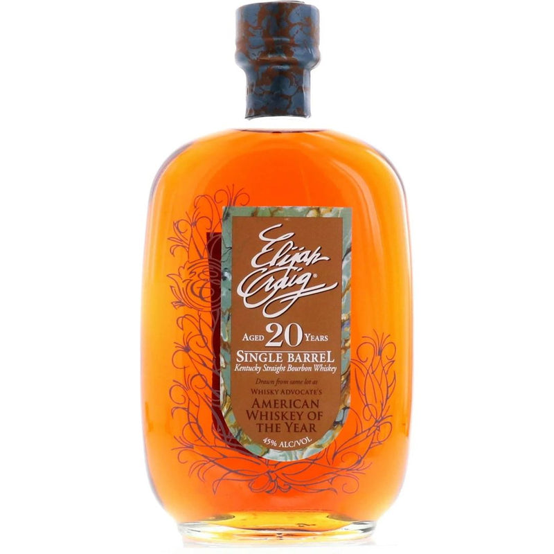 Elijah Craig 20 Year Old Single Barrel Bourbon Pre-Fire 750 mL