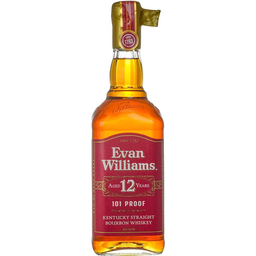 Evan Williams 12 Year Old Kentucky Straight Bourbon Whiskey 101 Proof Japan Edition 700 mL