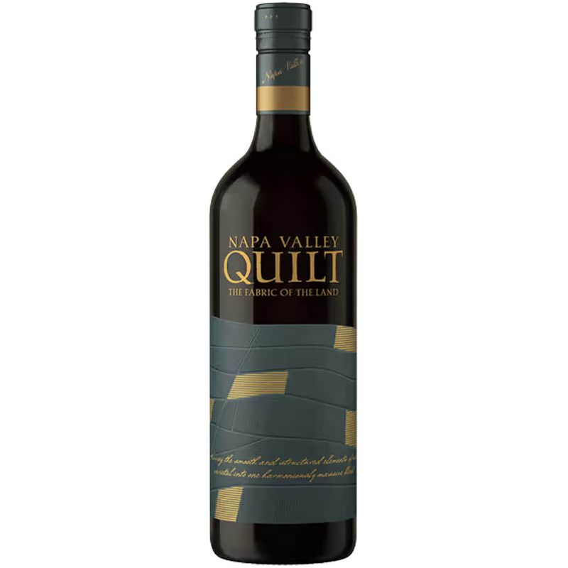 Napa Valley Quilt Fabric of the Land 750 mL