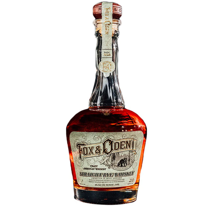Fox & Oden Straight Rye Whiskey