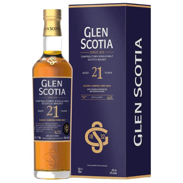 Glen Scotia 21 Year Old Single Malt Scotch Whisky 750 mL
