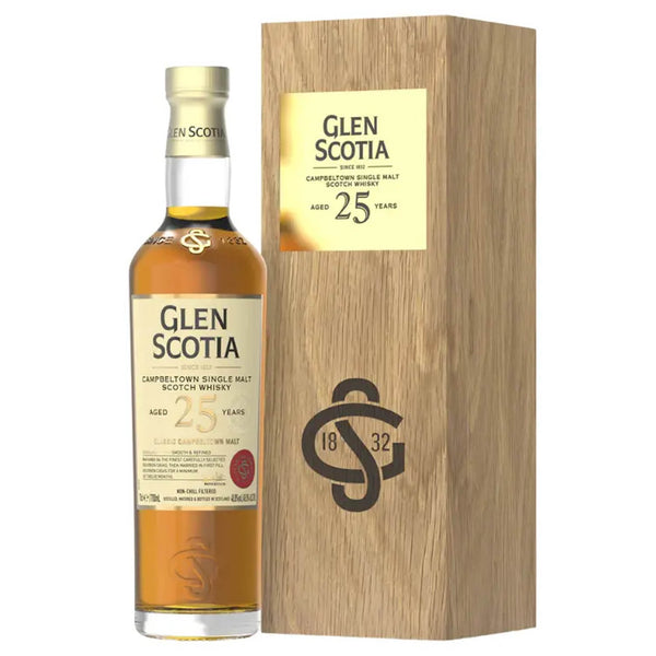 Glen Scotia 25 Year Old Single Malt Scotch Whisky 750 mL