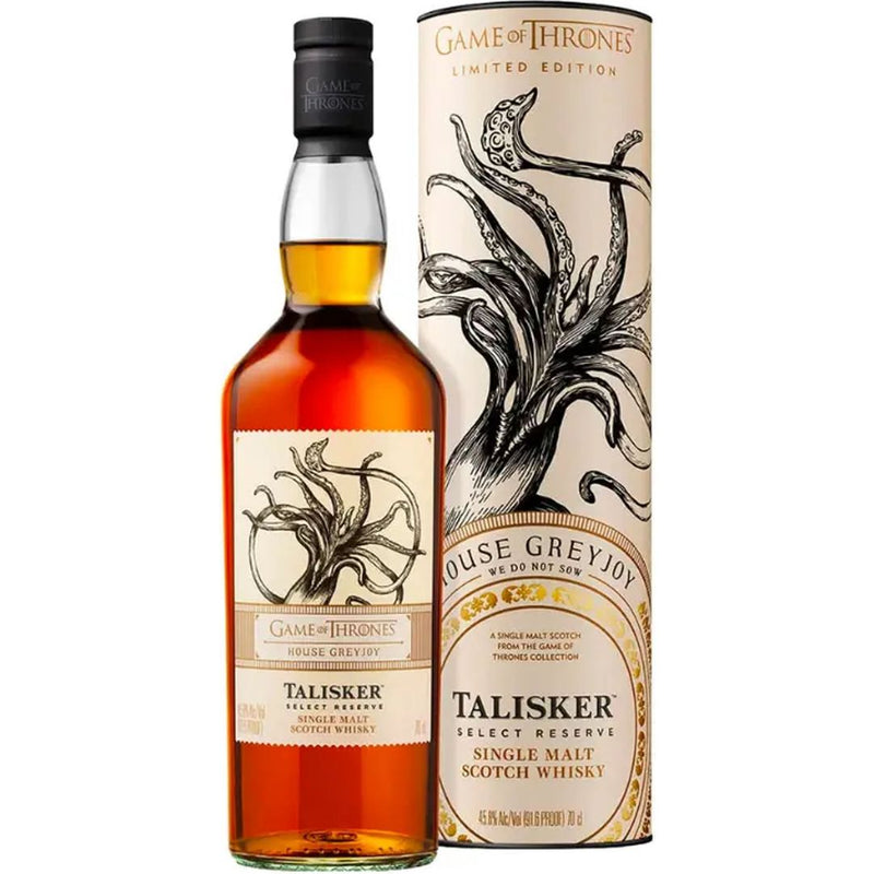 Talisker Game Of Thrones House Greyjoy Scotch Whisky 750 mL