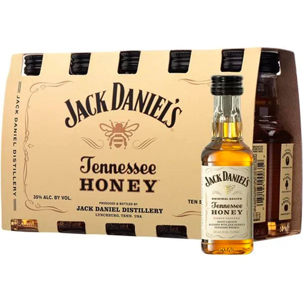 Buy Jack Daniel's Honey Whiskey 50ml 10 Pack Online