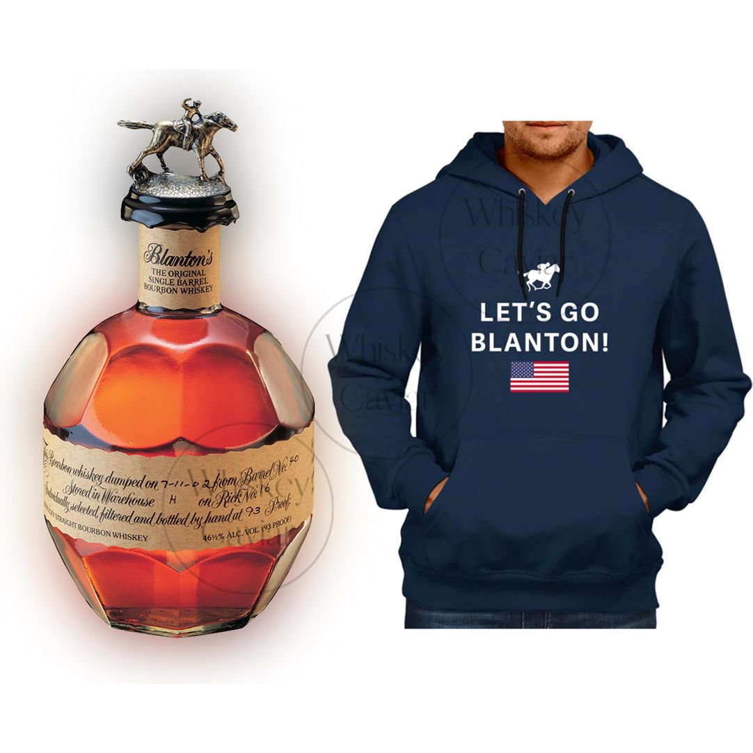 Blanton's Bourbon & Blanton's Hoodie Value Bundle
