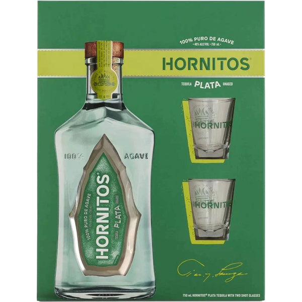 Hornitos Plata Tequila Gift Set 750 mL