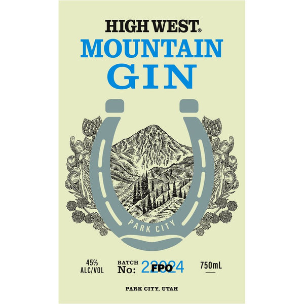 High West 2024 Mountain Gin 750 mL