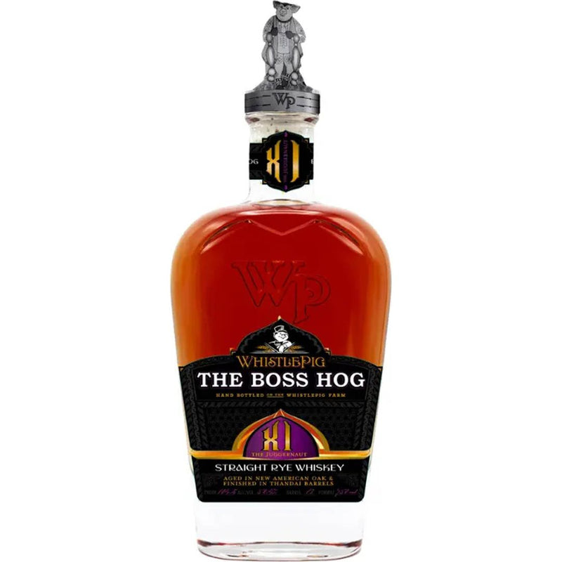 WhistlePig Boss Hog XI 'The Juggernaut' Straight Rye Whiskey 750 mL