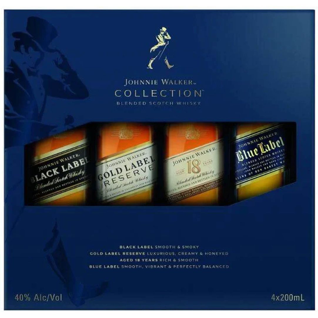 Johnnie Walker Collection Blended Scotch Whisky Gift Set