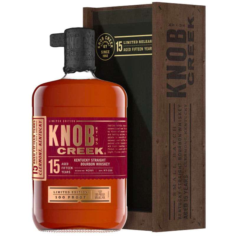 Knob Creek 15 Year Old Bourbon Whiskey