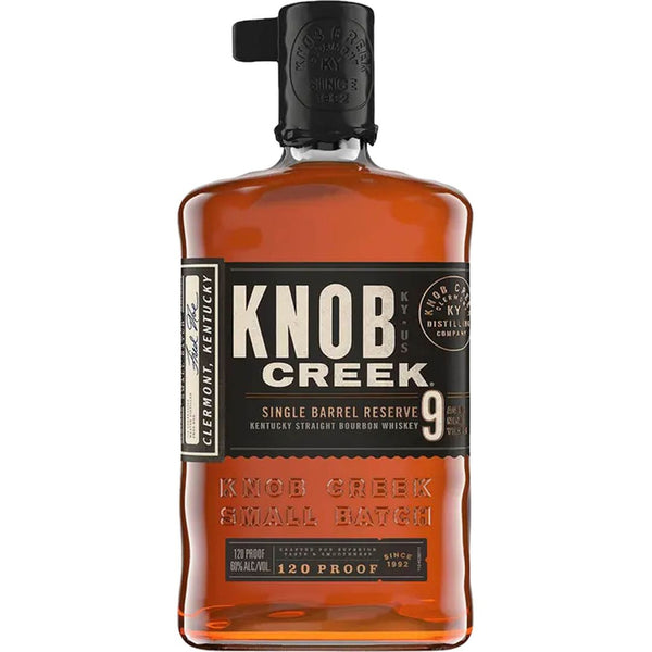 Knob Creek 120 Proof 9 Year Single Barrel Reserve Bourbon 750 mL