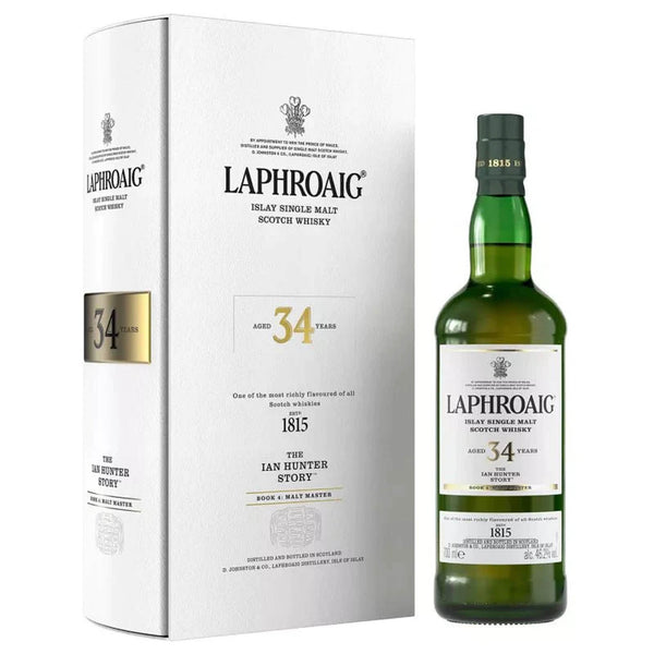Laphroaig 34 Year Old 'The Ian Hunter Story Book 4: Malt Master' Islay Single Malt Scotch Whisky