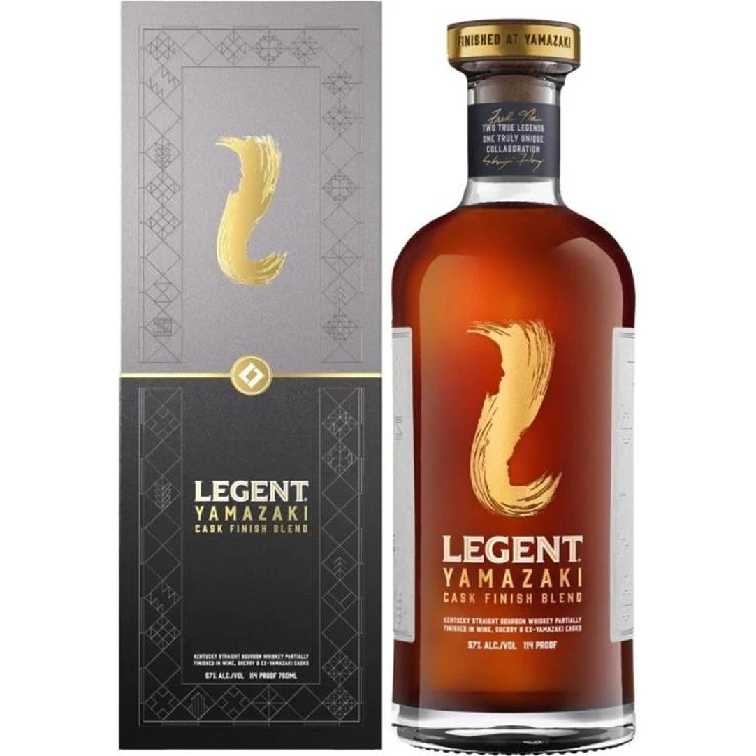 Legent Yamazaki Cask Finish Blend Kentucky Straight Bourbon Whiskey 750 mL