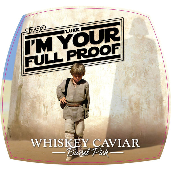 1792 "Luke, I'm Your Full Proof" Whiskey Caviar Private Barrel Select