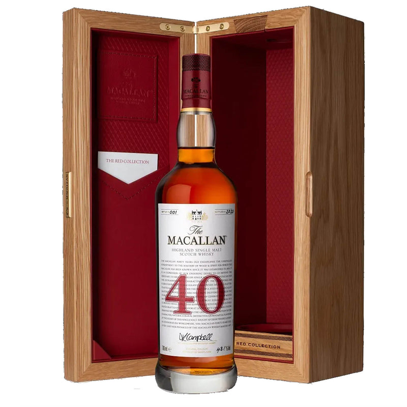 The Macallan Red Collection 40 Year Old