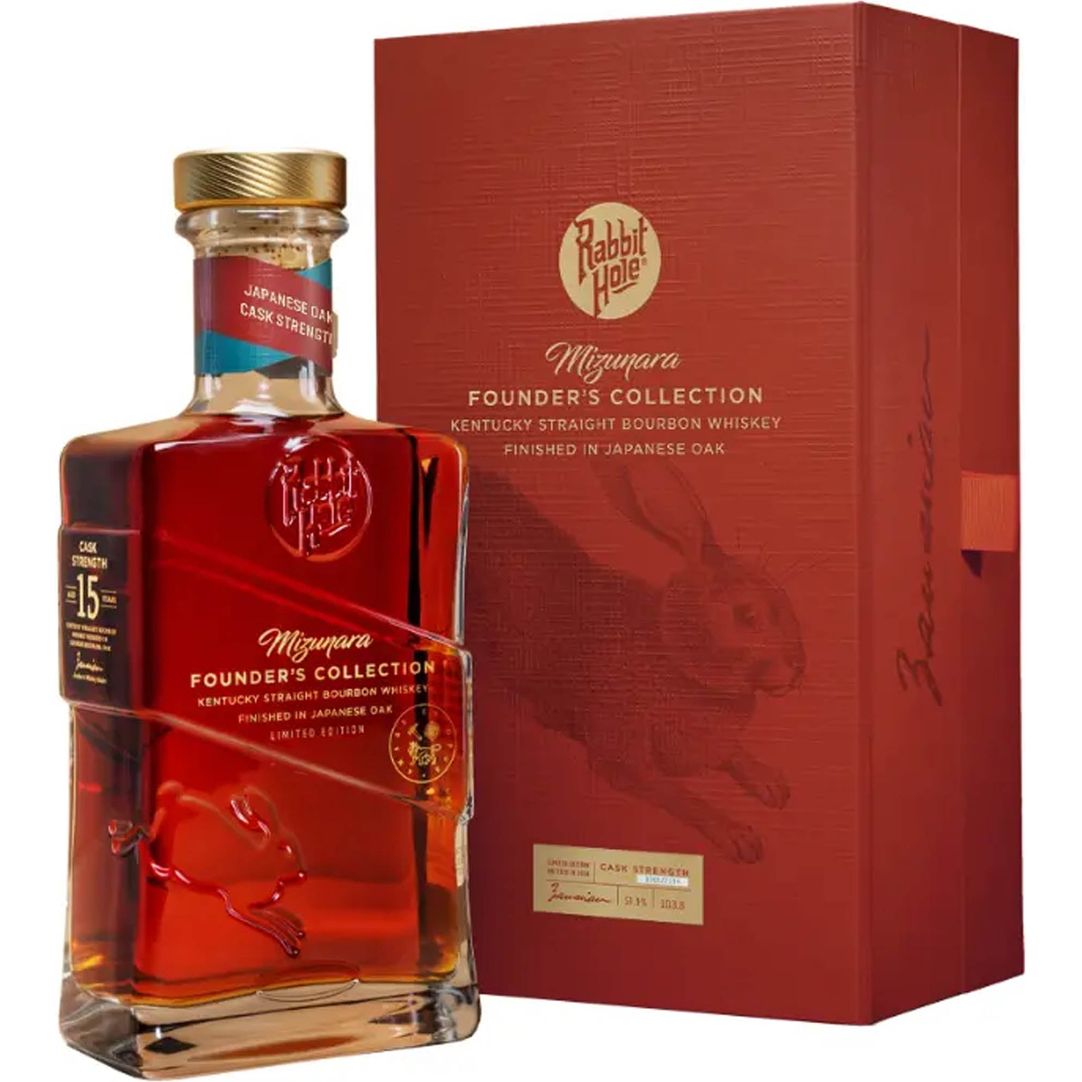 Buy Rabbit Hole Mizunara Founder's Collection Straight Bourbon Finished ...