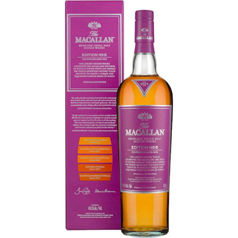 The Macallan Edition No. 5 Scotch Whisky