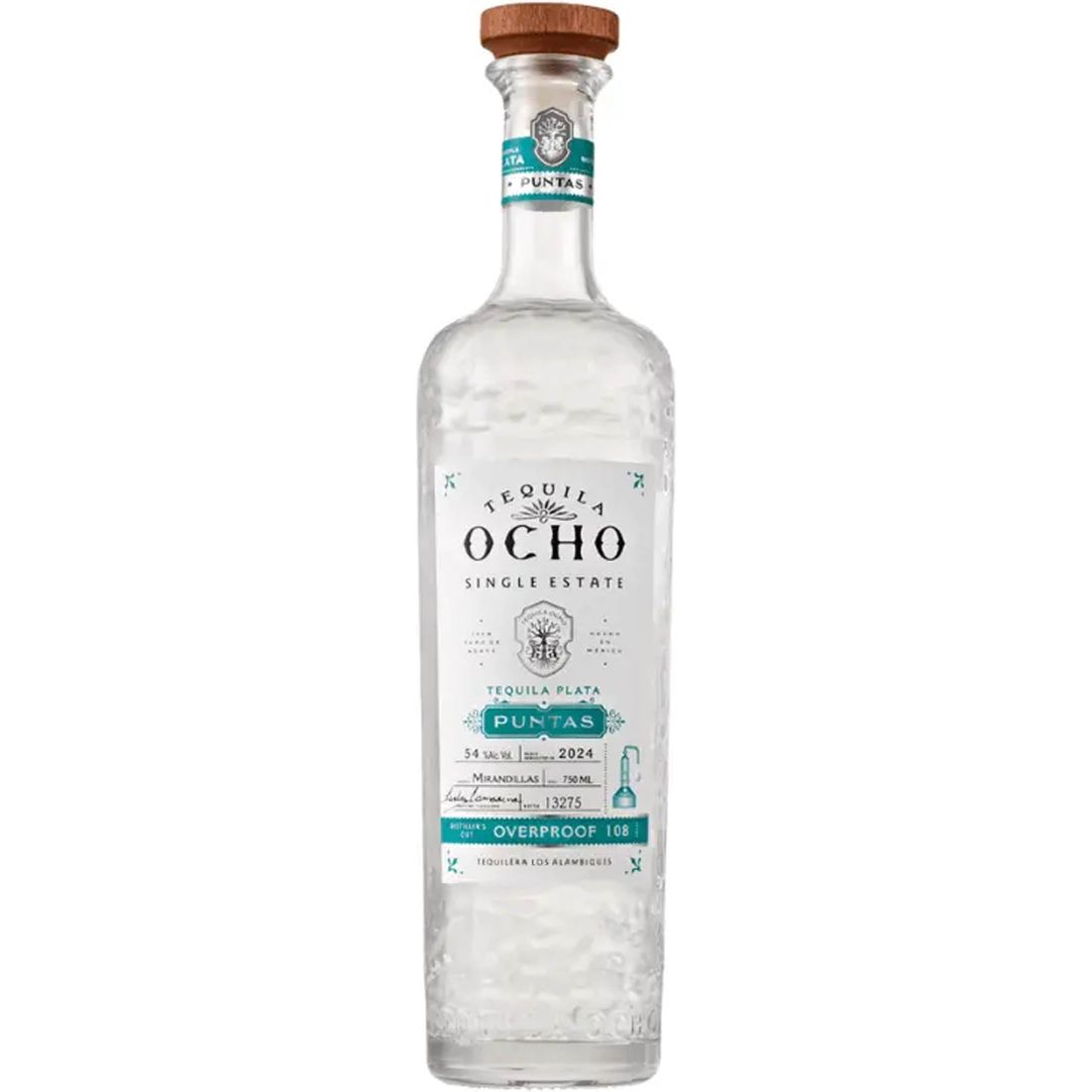 Tequila Ocho Single Estate 2024 Plata Puntas 750 mL