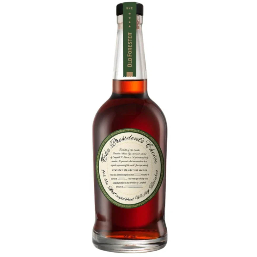 Old Forester The President's Choice Straight Rye Whisky 750 mL