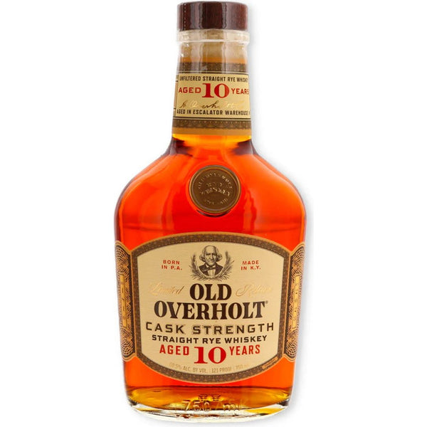 Old Overholt 10 Year Cask Strength Straight Rye Whiskey