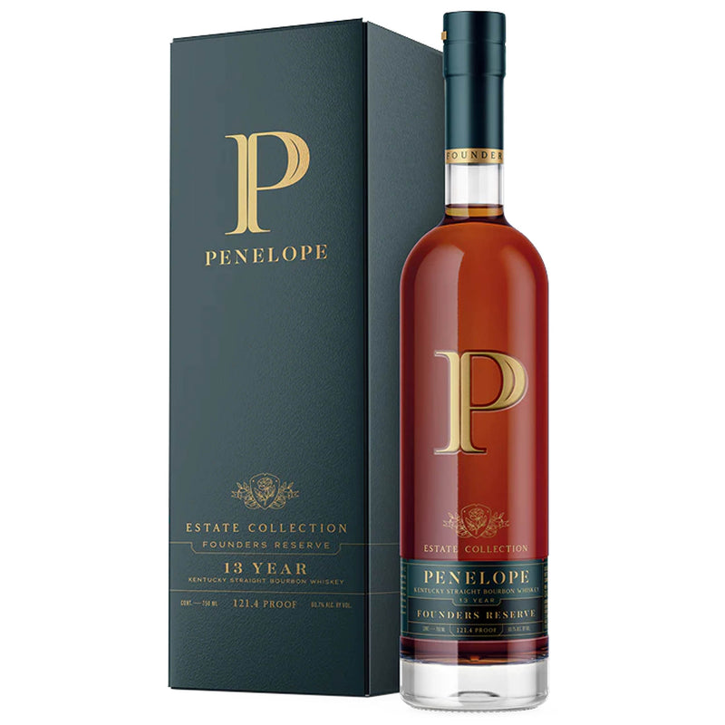 Penelope Estate Collection Founders Reserve 13 Year Single Barrel Bourbon Whiskey 750 mL