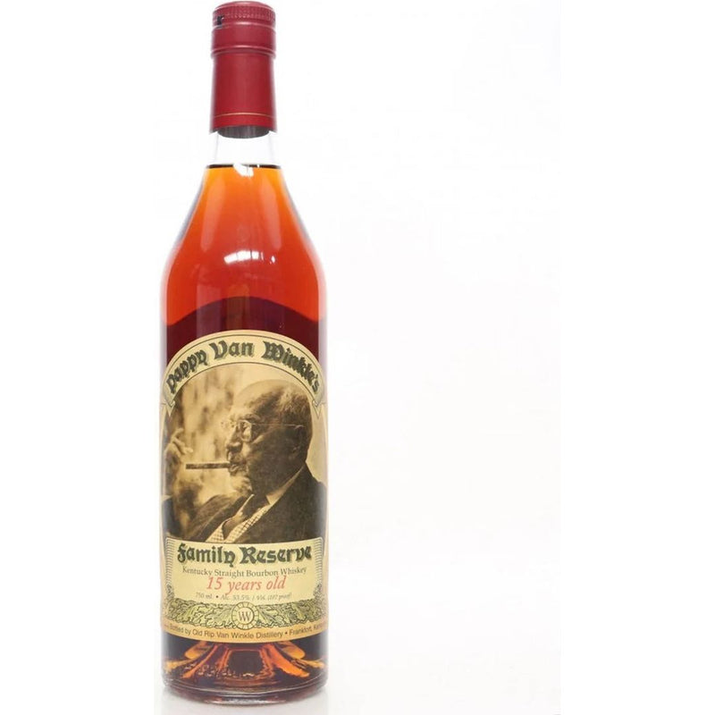 Pappy Van Winkle 15 Year Bourbon "Santa" Red Foil 750 mL