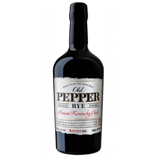 James Pepper Distillery Old Pepper Finest Kentucky Oak Single Barrel Straight Rye Whiskey